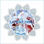 BAVLNĚNÉ LÁTKY- PANELY, REPRODUKCE OBRAZŮ,ŠICÍ STROJE