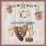 BAVLNĚNÉ LÁTKY- PANELY, REPRODUKCE OBRAZŮ,ŠICÍ STROJE