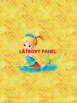 BAVLNĚNÉ LÁTKY- PANELY, REPRODUKCE OBRAZŮ,ŠICÍ STROJE