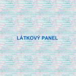BAVLNĚNÉ LÁTKY- PANELY, REPRODUKCE OBRAZŮ,ŠICÍ STROJE