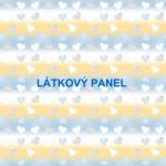 BAVLNĚNÉ LÁTKY- PANELY, REPRODUKCE OBRAZŮ,ŠICÍ STROJE