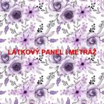 BAVLNĚNÉ LÁTKY- PANELY, REPRODUKCE OBRAZŮ,ŠICÍ STROJE