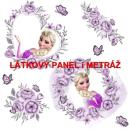 BAVLNĚNÉ LÁTKY- PANELY, REPRODUKCE OBRAZŮ,ŠICÍ STROJE