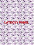 BAVLNĚNÉ LÁTKY- PANELY, REPRODUKCE OBRAZŮ,ŠICÍ STROJE