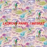 BAVLNĚNÉ LÁTKY- PANELY, REPRODUKCE OBRAZŮ,ŠICÍ STROJE