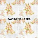 BAVLNĚNÉ LÁTKY- PANELY, REPRODUKCE OBRAZŮ,ŠICÍ STROJE