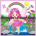 BAVLNĚNÉ LÁTKY- PANELY, REPRODUKCE OBRAZŮ,ŠICÍ STROJE