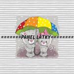 BAVLNĚNÉ LÁTKY- PANELY, REPRODUKCE OBRAZŮ,ŠICÍ STROJE