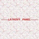 BAVLNĚNÉ LÁTKY- PANELY, REPRODUKCE OBRAZŮ,ŠICÍ STROJE