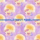 BAVLNĚNÉ LÁTKY- PANELY, REPRODUKCE OBRAZŮ,ŠICÍ STROJE