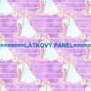 BAVLNĚNÉ LÁTKY- PANELY, REPRODUKCE OBRAZŮ,ŠICÍ STROJE