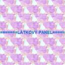 BAVLNĚNÉ LÁTKY- PANELY, REPRODUKCE OBRAZŮ,ŠICÍ STROJE