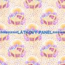 BAVLNĚNÉ LÁTKY- PANELY, REPRODUKCE OBRAZŮ,ŠICÍ STROJE