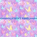 BAVLNĚNÉ LÁTKY- PANELY, REPRODUKCE OBRAZŮ,ŠICÍ STROJE