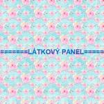 BAVLNĚNÉ LÁTKY- PANELY, REPRODUKCE OBRAZŮ,ŠICÍ STROJE