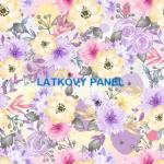 BAVLNĚNÉ LÁTKY- PANELY, REPRODUKCE OBRAZŮ,ŠICÍ STROJE