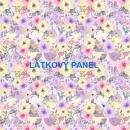 BAVLNĚNÉ LÁTKY- PANELY, REPRODUKCE OBRAZŮ,ŠICÍ STROJE