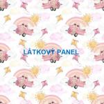 BAVLNĚNÉ LÁTKY- PANELY, REPRODUKCE OBRAZŮ,ŠICÍ STROJE