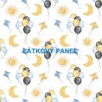 BAVLNĚNÉ LÁTKY- PANELY, REPRODUKCE OBRAZŮ,ŠICÍ STROJE