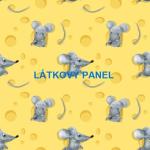 BAVLNĚNÉ LÁTKY- PANELY, REPRODUKCE OBRAZŮ,ŠICÍ STROJE
