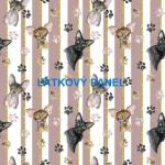 BAVLNĚNÉ LÁTKY- PANELY, REPRODUKCE OBRAZŮ,ŠICÍ STROJE