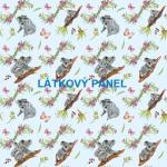 BAVLNĚNÉ LÁTKY- PANELY, REPRODUKCE OBRAZŮ,ŠICÍ STROJE