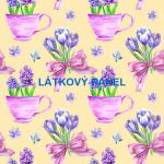 BAVLNĚNÉ LÁTKY- PANELY, REPRODUKCE OBRAZŮ,ŠICÍ STROJE
