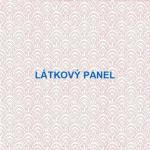 BAVLNĚNÉ LÁTKY- PANELY, REPRODUKCE OBRAZŮ,ŠICÍ STROJE
