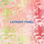 BAVLNĚNÉ LÁTKY- PANELY, REPRODUKCE OBRAZŮ,ŠICÍ STROJE